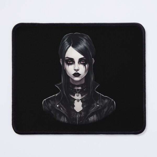 Item preview, Retro 90s Goth Girl, Dark Art designed and sold by Burn-Ego.