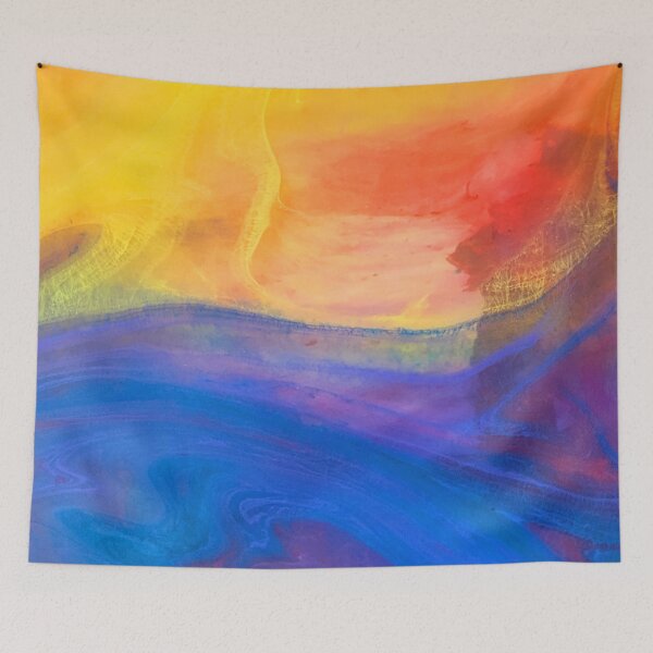 Item preview, PAINT MARBLING 3 Abstract Random Marbleized Paint Patterns designed and sold by VWSArt.