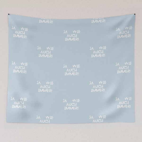 Item preview, Yeah What Ever! | Pastel Blue Background designed and sold by RM-Journey.