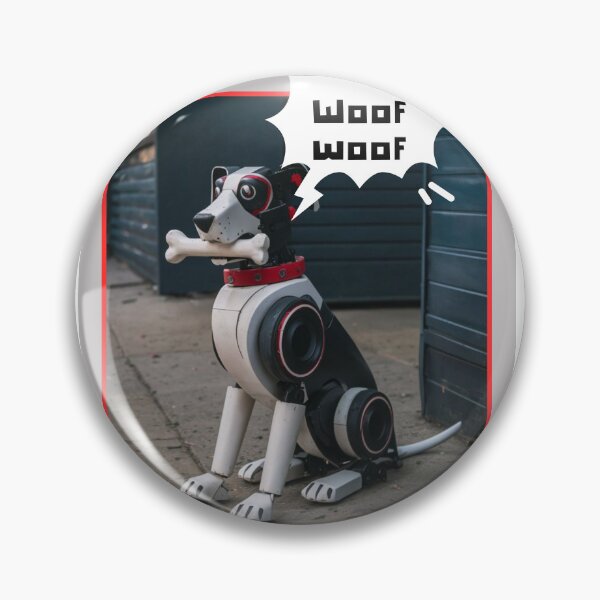 Item preview, Robot Dog with Bone designed and sold by RWCarpenter.