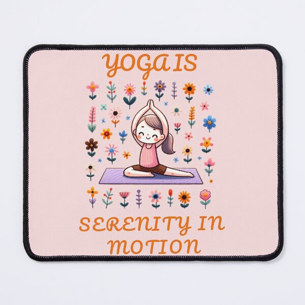 Item preview, YOGA IS serenity in motion designed and sold by santiagoml.