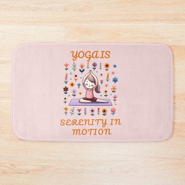 Item preview, YOGA IS serenity in motion designed and sold by santiagoml.