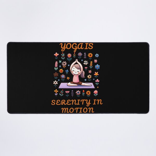 Item preview, YOGA IS serenity in motion designed and sold by santiagoml.
