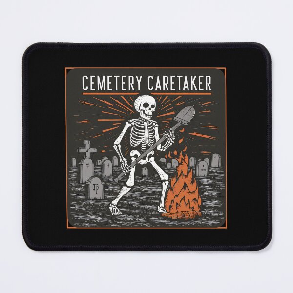 Item preview, Badass Cemetery caretaker  designed and sold by SidTastic .