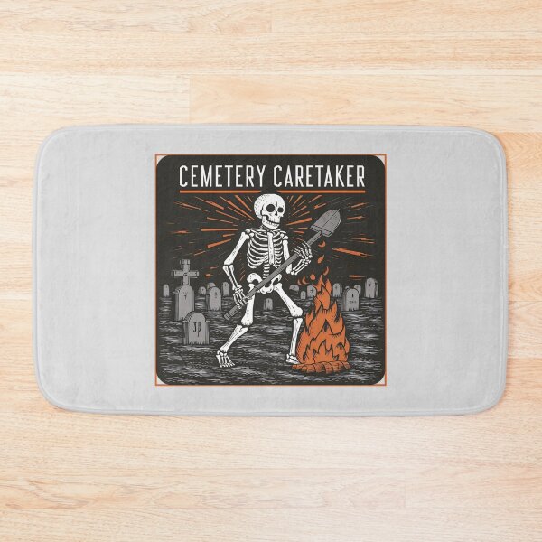 Item preview, Badass Cemetery caretaker  designed and sold by SidTastic .