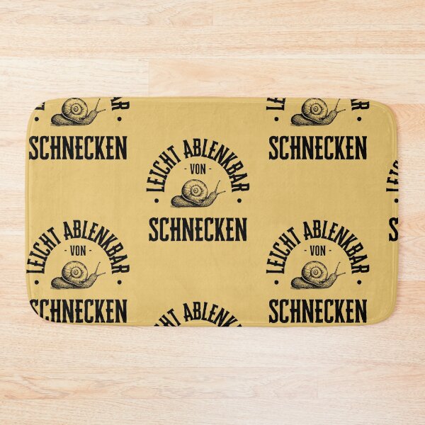 Artikelvorschau, Leicht abgelenkt - Schnecken | Gelber Hintergrund entworfen und verkauft von RM-Journey.