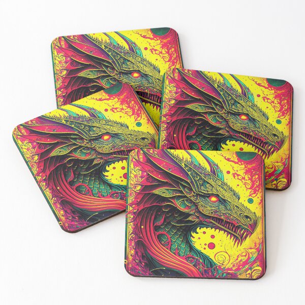 Item preview, The Dragon/1 designed and sold by Synthwave Poem.