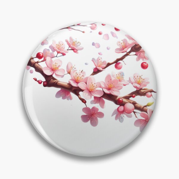 Item preview, Cute hanami cherry blossom branch in spring, Asia designed and sold by Coolparrotgirl.