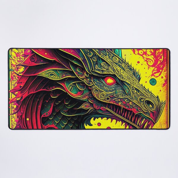 Item preview, The Dragon/1 designed and sold by Synthwave Poem.