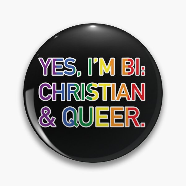 Item preview, Yes, I'm bi: Christian and queer designed and sold by GabianSpiritArt.