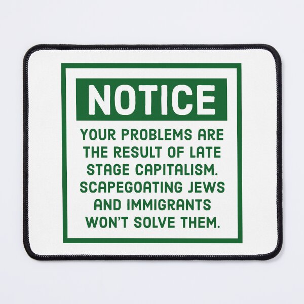 Item preview, Notice about late capitalism designed and sold by Rachel the Artist .