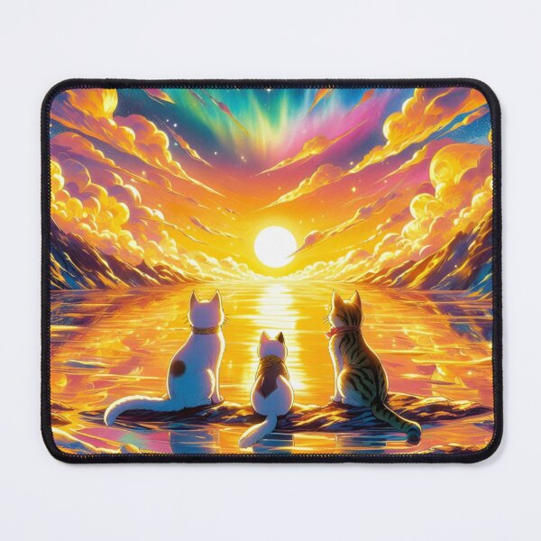 Item preview, cats on a beautiful sunset designed and sold by Crazy B Loco.