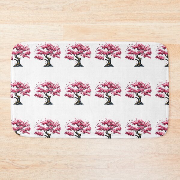Item preview, Cute hanami cherry tree, cherry blossom, pink tree, spring, floral designed and sold by Coolparrotgirl.