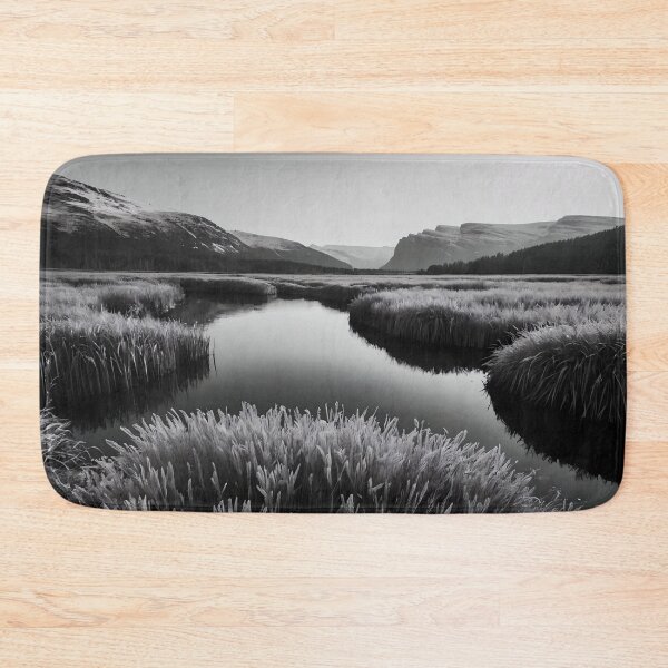 Item preview, Remote Wilderness: Monochromatic Swampland Landscape designed and sold by ShadeScapeArt.