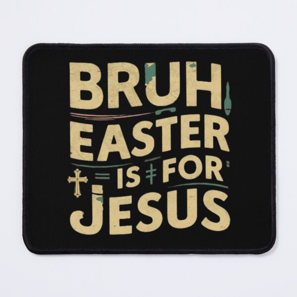 Item preview, funny Vintage Religious Christian Easter Gift Bruh Easter Is For Jesus Religious Humor funny Easter Jesus Quote for Easter Jesus Statement and Christian Holiday designed and sold by Kiraz771s.