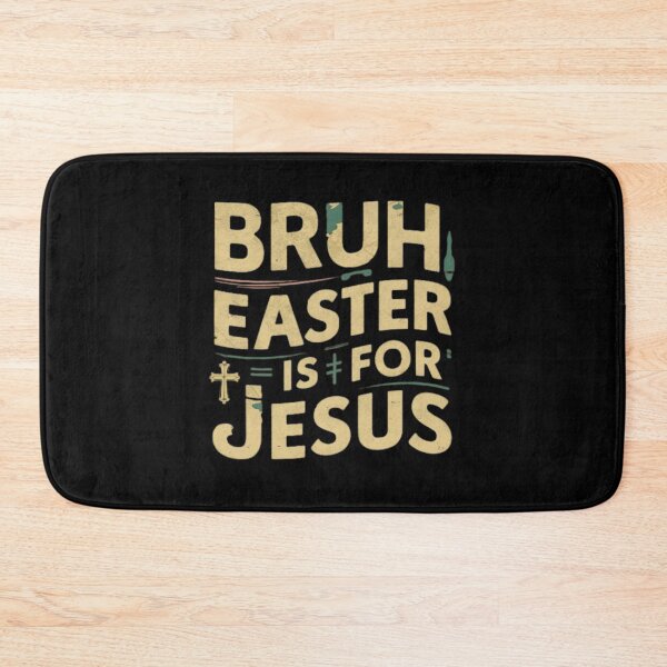 Item preview, funny Vintage Religious Christian Easter Gift Bruh Easter Is For Jesus Religious Humor funny Easter Jesus Quote for Easter Jesus Statement and Christian Holiday designed and sold by Kiraz771s.