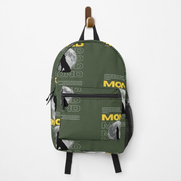 Item preview, Mond | Wolf Illustration | Green Background designed and sold by RM-Journey.