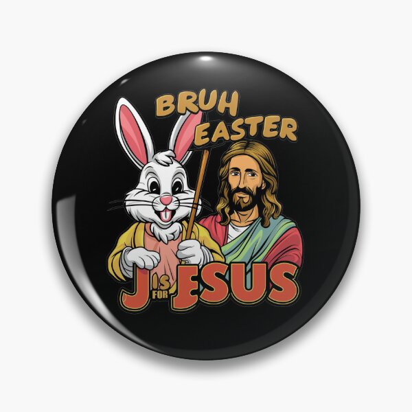 Item preview, Gift vector jesus with rabbit easter eggs vintage Religious Christian Easter Funny Bruh Easter Is For Jesus Religious Humor funny Easter Jesus Quote Easter Jesus Statement and Christian Holiday designed and sold by Kiraz771s.