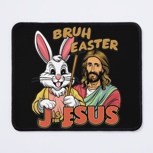 Item preview, Gift vector jesus with rabbit easter eggs vintage Religious Christian Easter Funny Bruh Easter Is For Jesus Religious Humor funny Easter Jesus Quote Easter Jesus Statement and Christian Holiday designed and sold by Kiraz771s.
