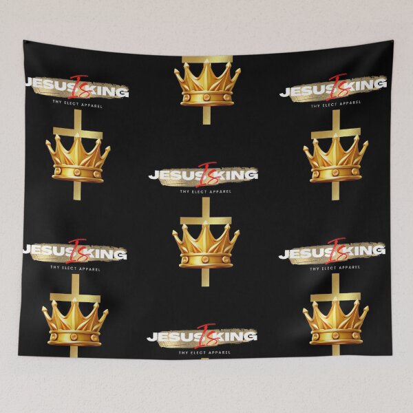 Item preview, Jesus is King designed and sold by ThyElectApparel.