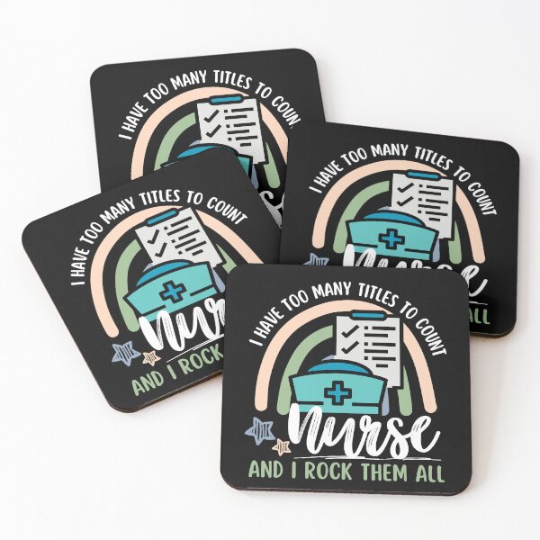 Item preview, Nurse Appreciation Rainbow Funny Saying designed and sold by SunfullyYours.