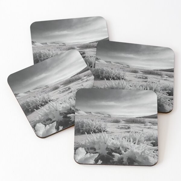 Item preview, Snowy Mountain Vista: Monochromatic Landscape designed and sold by ShadeScapeArt.