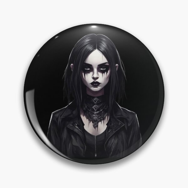 Item preview, Goth Girl, Dark Art, 90s Goth designed and sold by Burn-Ego.