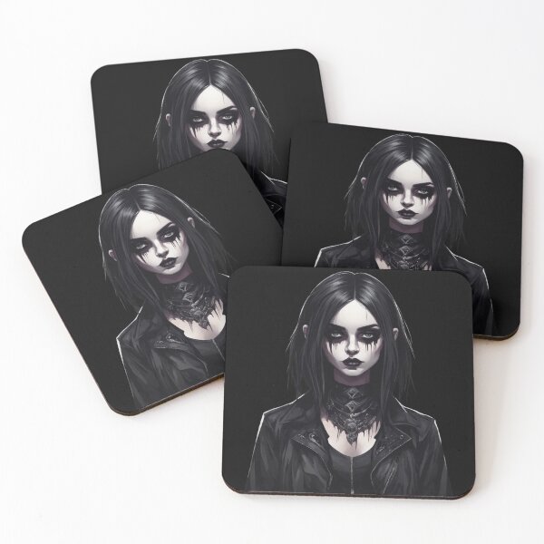 Item preview, Goth Girl, Dark Art, 90s Goth designed and sold by Burn-Ego.