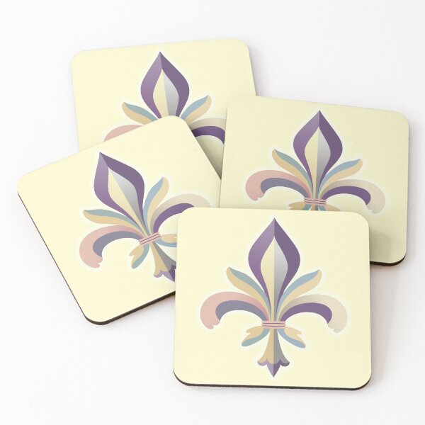 Item preview, Fleur de lis: Pastel designed and sold by muskitt.