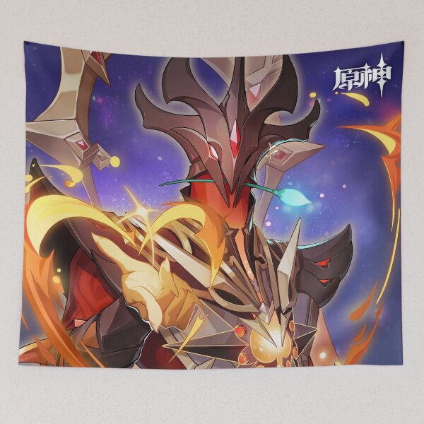 Item preview, Impacto de Genshin - Obra de arte oficial de Abyss Lector: Fathomless Flames 2024 designed and sold by Krimsy.