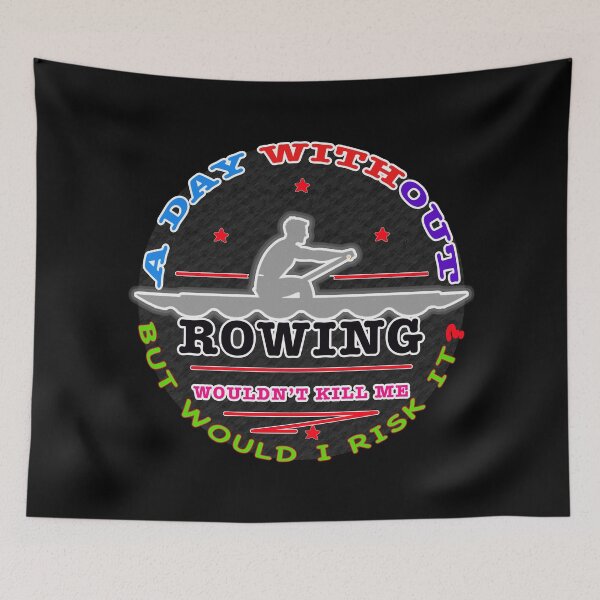 Item preview, Rowing or Bust: A Rower's Daily Dilemma designed and sold by Michael van der Hoorn.