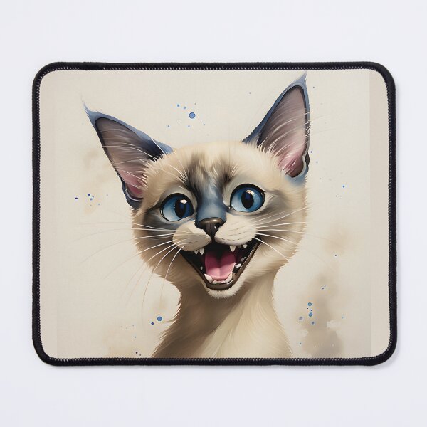 Item preview, Siamese Cat Surprise  designed and sold by Lisa Bittinger.
