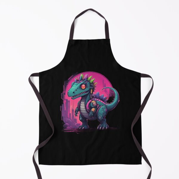 Item preview, Dino Cyberpunk, Techno T-Rex, Cartoon designed and sold by Burn-Ego.