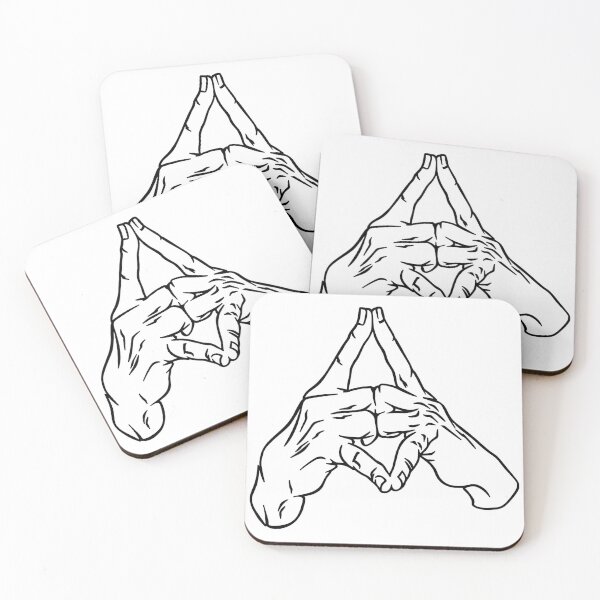 Item preview, Malevolent shrine hand sign designed and sold by friends420.