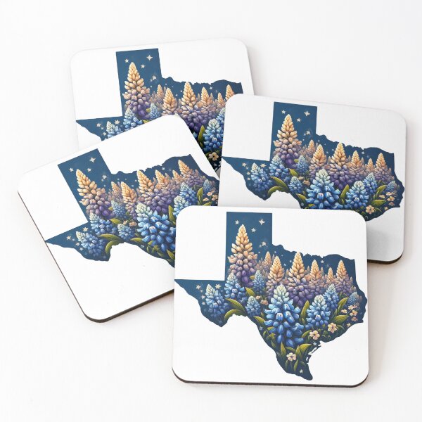 Item preview, Texas Wildflowers - Texas Bluebonnets designed and sold by JessArty ⭐⭐⭐⭐⭐.
