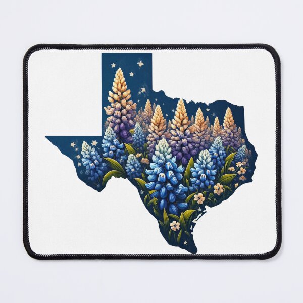 Item preview, Texas Wildflowers - Texas Bluebonnets designed and sold by JessArty ⭐⭐⭐⭐⭐.