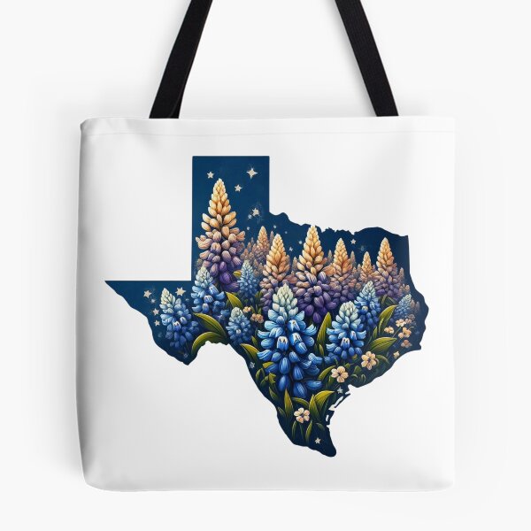 Item preview, Texas Wildflowers - Texas Bluebonnets designed and sold by JessArty ⭐⭐⭐⭐⭐.