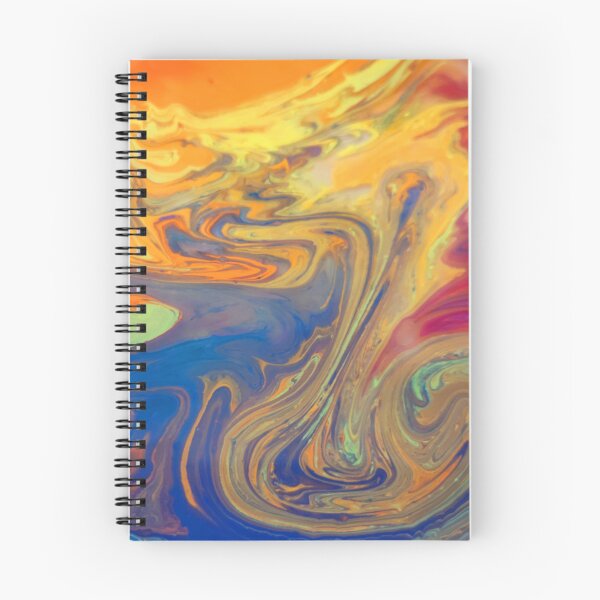 Item preview, PAINT MARBLING 4 Abstract Random Marbleized Paint Patterns designed and sold by VWSArt.