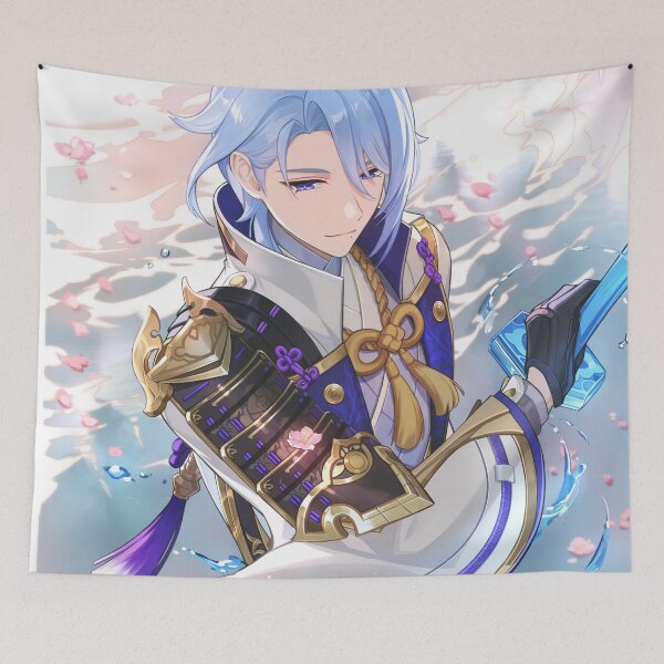 Item preview, Genshin Impact - Ayato Official Birthday Artwork 2024 designed and sold by Krimsy.