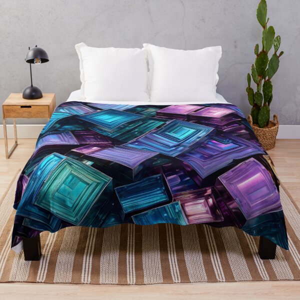 Artikelvorschau, Abstract Bismuth Crystal Pattern entworfen und verkauft von TheArtOfPat.