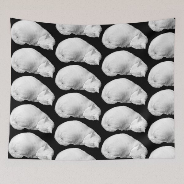 Item preview, Monochrome cat designed and sold by hyppotenuse.