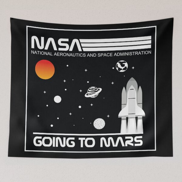 Item preview, Nasa, going to Mars designed and sold by poppy-shop.