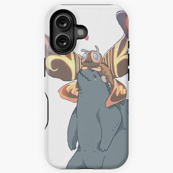 Vista previa del artículo con la obra «Mothra y Godzilla», diseñado y vendido por ClarksCosplays.