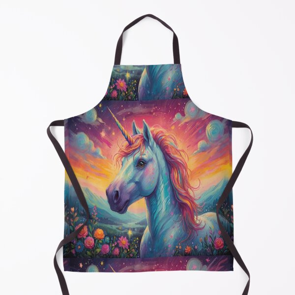 Item preview, Unicorn Fantasy Horse Animal Art designed and sold by druidwolfart.