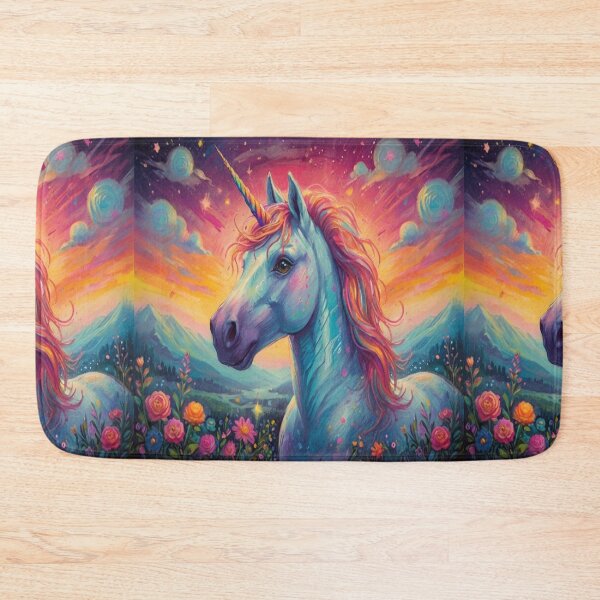 Item preview, Unicorn Fantasy Horse Animal Art designed and sold by druidwolfart.