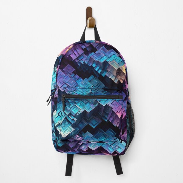 Item preview, Abstract Bismuth Crystal Pattern designed and sold by TheArtOfPat.