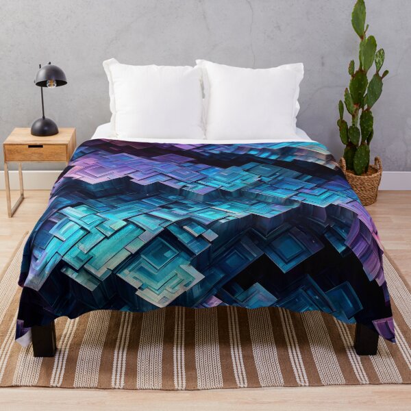 Artikelvorschau, Abstract Bismuth Crystal Pattern entworfen und verkauft von TheArtOfPat.
