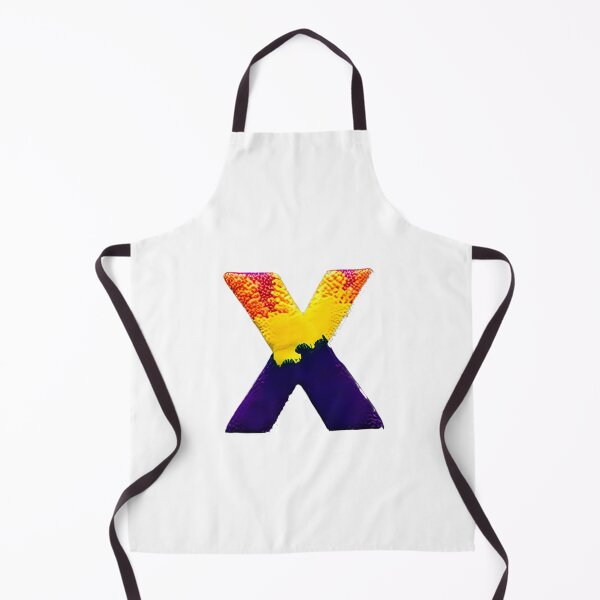Item preview, letter X, monogram. typography collage. ABC art. gift designed and sold by Minibubb.