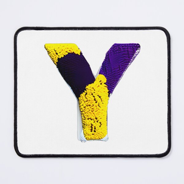 Item preview, letter Y, monogram. typography collage. ABC art. gift designed and sold by Minibubb.