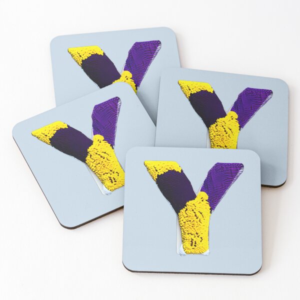 Item preview, letter Y, monogram. typography collage. ABC art. gift designed and sold by Minibubb.